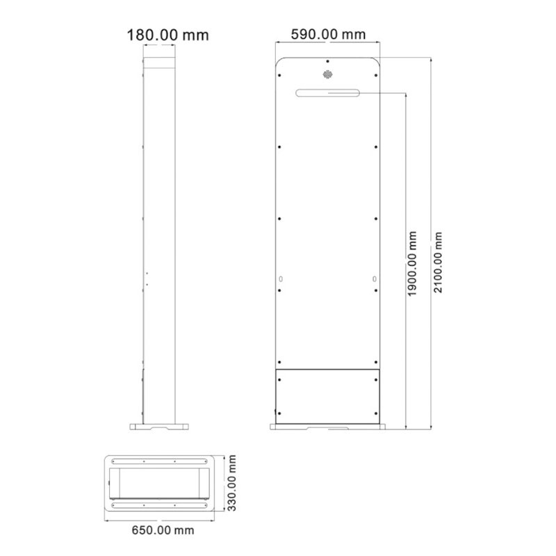 物果 RFID工业级门禁 固定式RFID