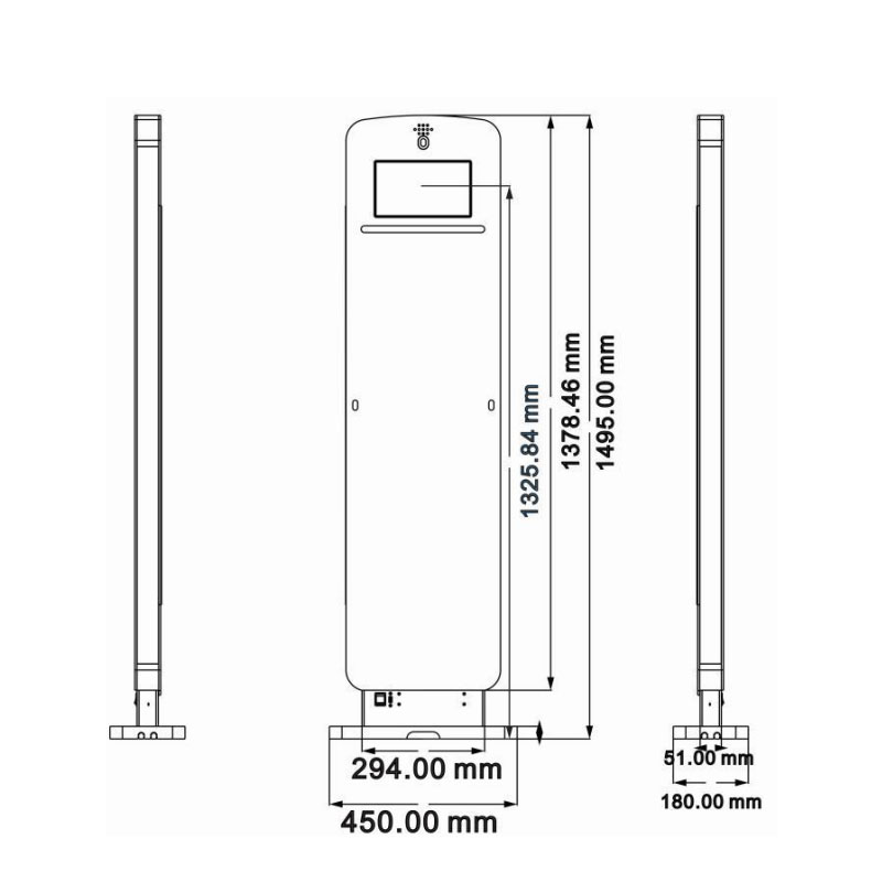 物果 RFID企业级门禁 固定式RFID