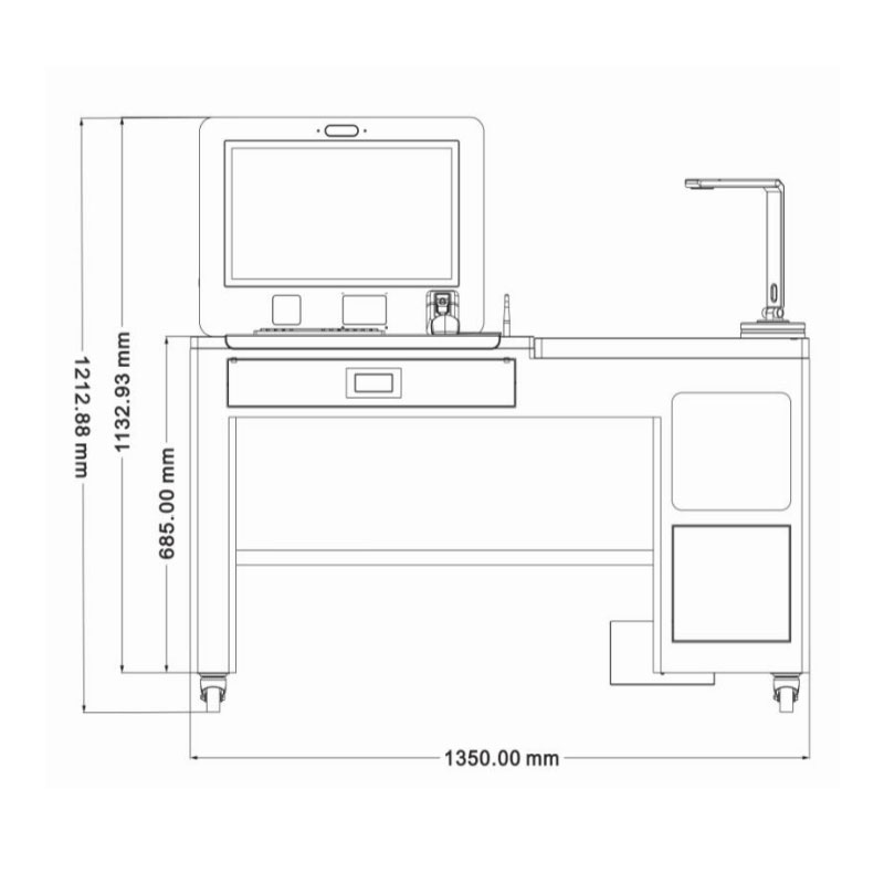 物果 RFID智能工作站 智能柜